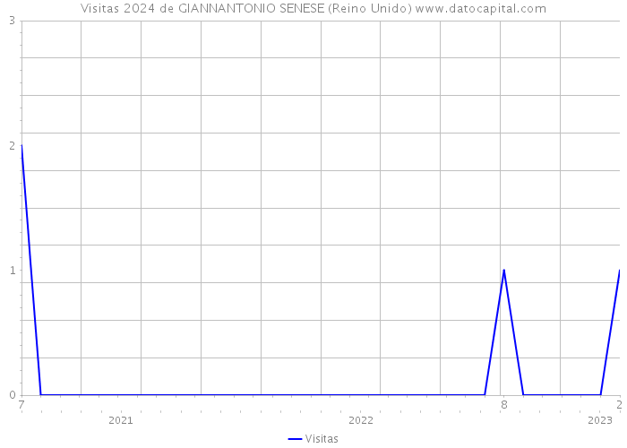 Visitas 2024 de GIANNANTONIO SENESE (Reino Unido) 