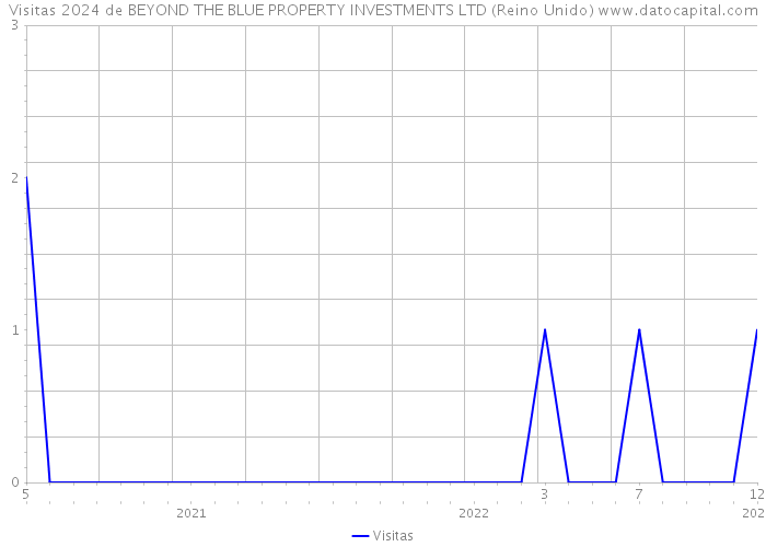 Visitas 2024 de BEYOND THE BLUE PROPERTY INVESTMENTS LTD (Reino Unido) 