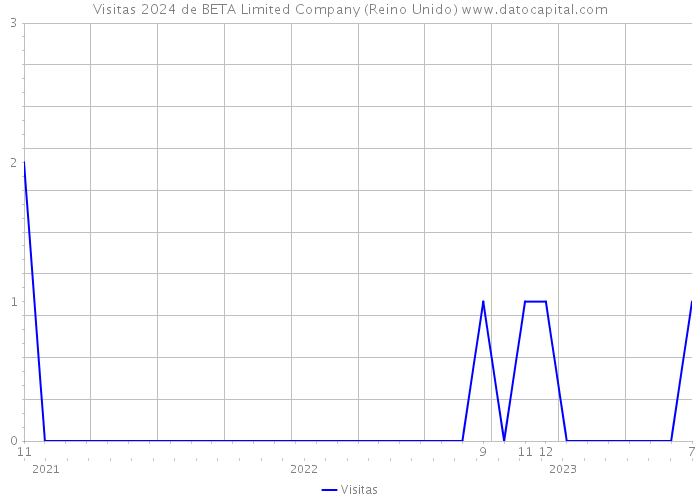 Visitas 2024 de BETA Limited Company (Reino Unido) 