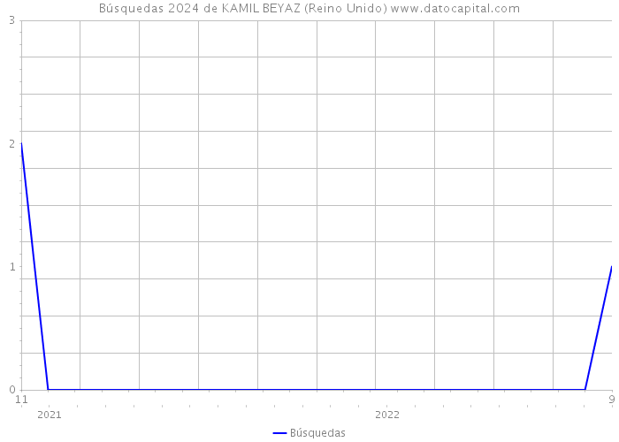 Búsquedas 2024 de KAMIL BEYAZ (Reino Unido) 