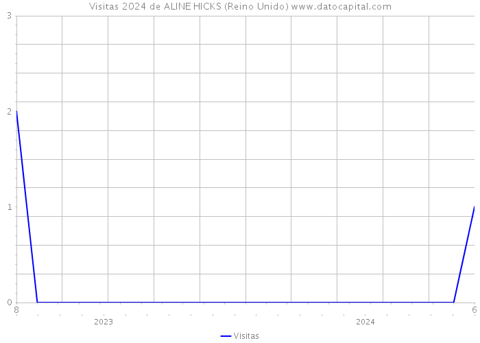 Visitas 2024 de ALINE HICKS (Reino Unido) 