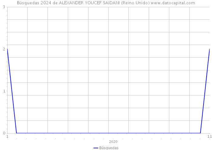 Búsquedas 2024 de ALEXANDER YOUCEF SAIDANI (Reino Unido) 