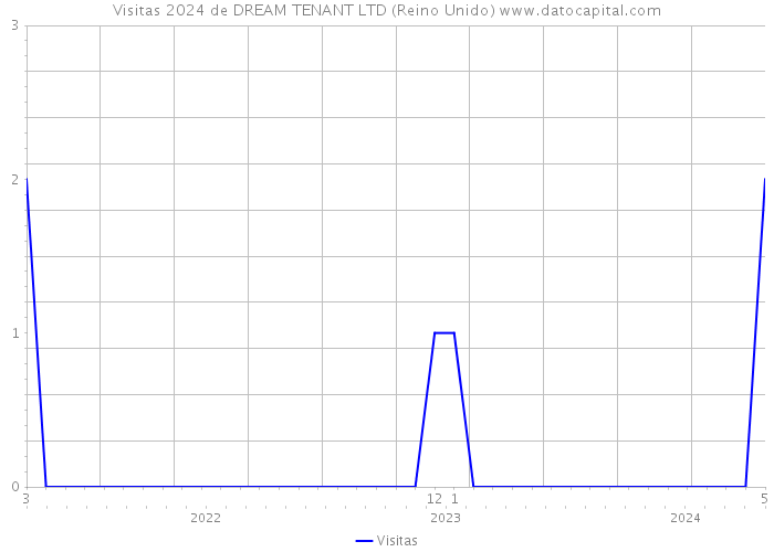 Visitas 2024 de DREAM TENANT LTD (Reino Unido) 