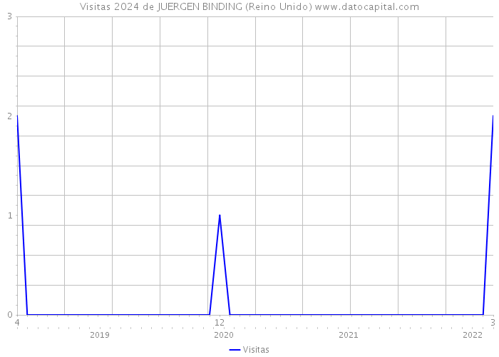 Visitas 2024 de JUERGEN BINDING (Reino Unido) 