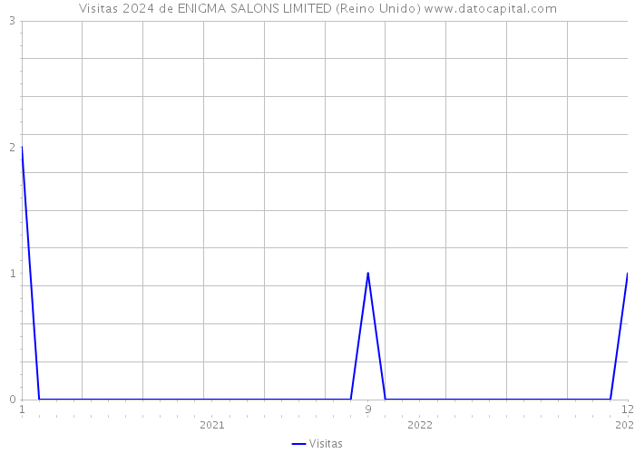 Visitas 2024 de ENIGMA SALONS LIMITED (Reino Unido) 