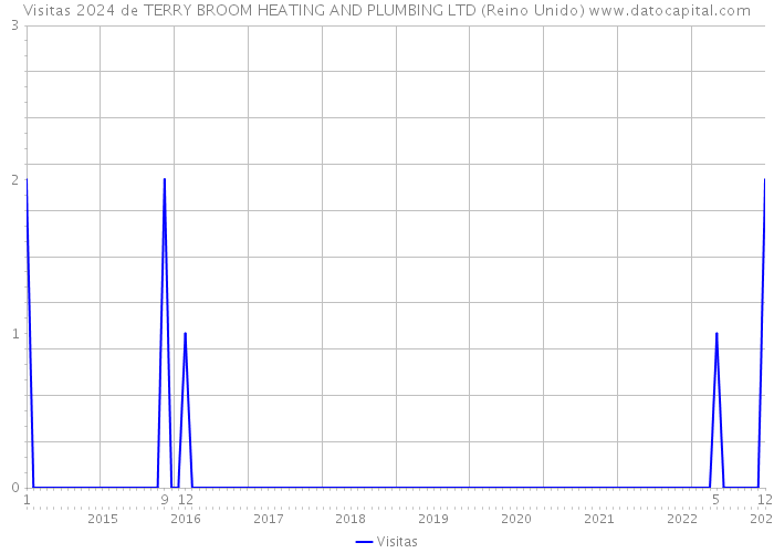 Visitas 2024 de TERRY BROOM HEATING AND PLUMBING LTD (Reino Unido) 