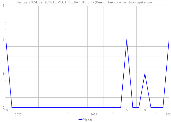 Visitas 2024 de GLOBAL MULTIMEDIA (UK) LTD (Reino Unido) 