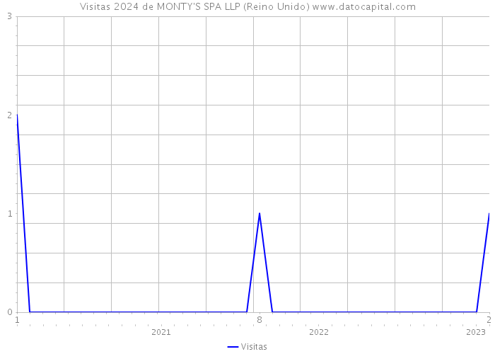 Visitas 2024 de MONTY'S SPA LLP (Reino Unido) 