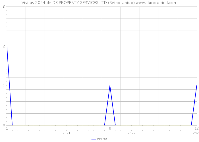 Visitas 2024 de DS PROPERTY SERVICES LTD (Reino Unido) 