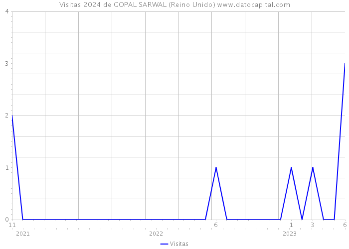 Visitas 2024 de GOPAL SARWAL (Reino Unido) 