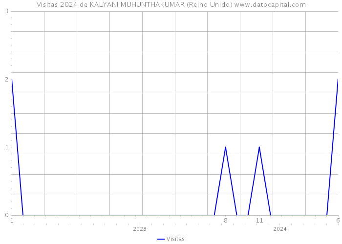 Visitas 2024 de KALYANI MUHUNTHAKUMAR (Reino Unido) 