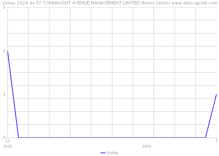 Visitas 2024 de 37 CONNAUGHT AVENUE MANAGEMENT LIMITED (Reino Unido) 