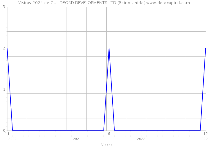 Visitas 2024 de GUILDFORD DEVELOPMENTS LTD (Reino Unido) 