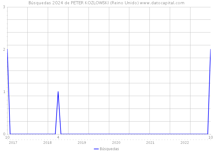 Búsquedas 2024 de PETER KOZLOWSKI (Reino Unido) 