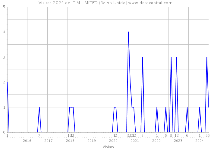 Visitas 2024 de ITIM LIMITED (Reino Unido) 