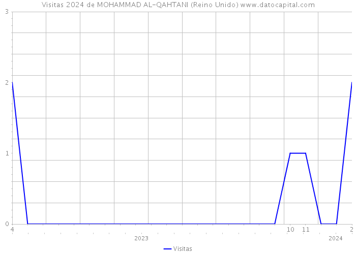 Visitas 2024 de MOHAMMAD AL-QAHTANI (Reino Unido) 