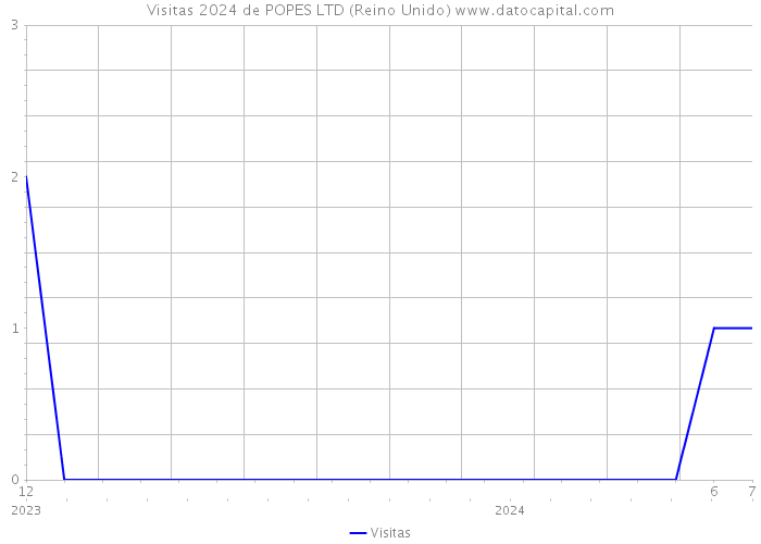 Visitas 2024 de POPES LTD (Reino Unido) 