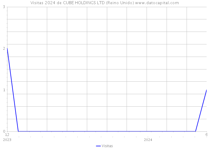 Visitas 2024 de CUBE HOLDINGS LTD (Reino Unido) 