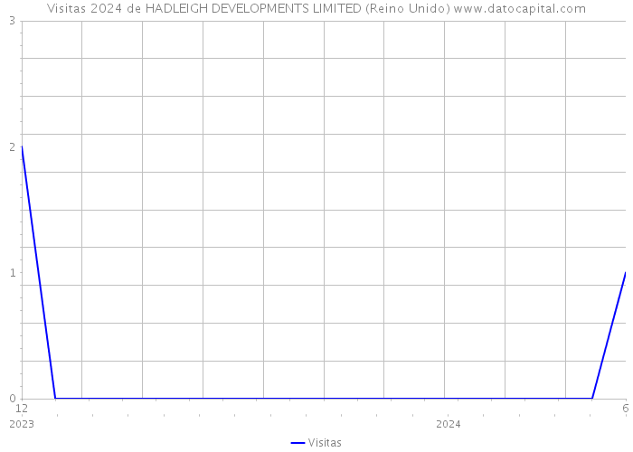 Visitas 2024 de HADLEIGH DEVELOPMENTS LIMITED (Reino Unido) 