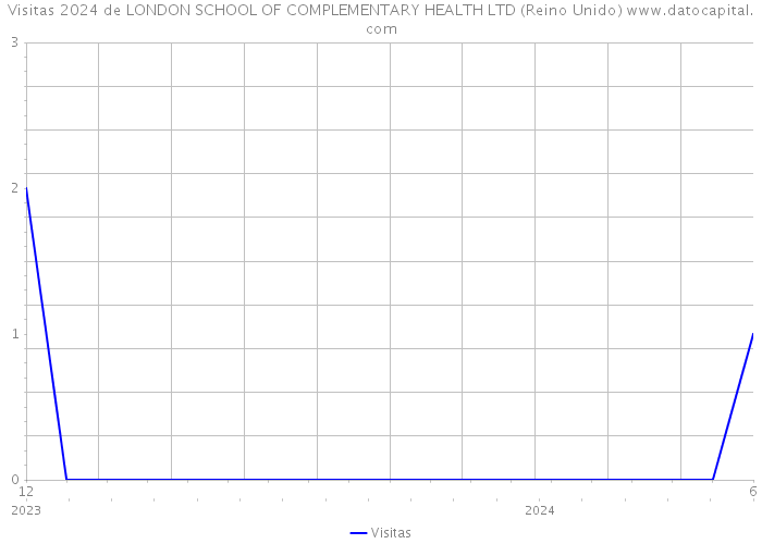 Visitas 2024 de LONDON SCHOOL OF COMPLEMENTARY HEALTH LTD (Reino Unido) 