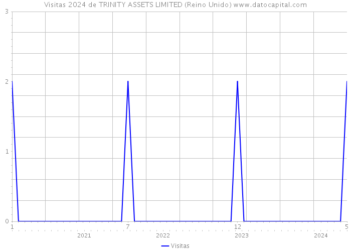 Visitas 2024 de TRINITY ASSETS LIMITED (Reino Unido) 