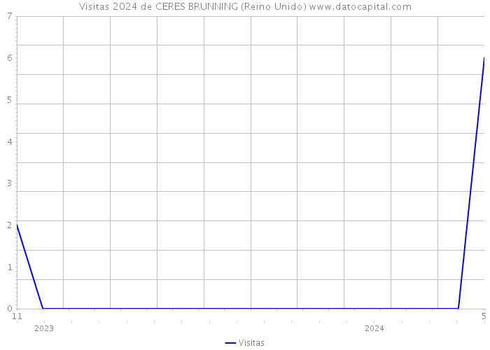 Visitas 2024 de CERES BRUNNING (Reino Unido) 