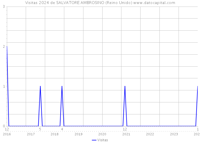 Visitas 2024 de SALVATORE AMBROSINO (Reino Unido) 