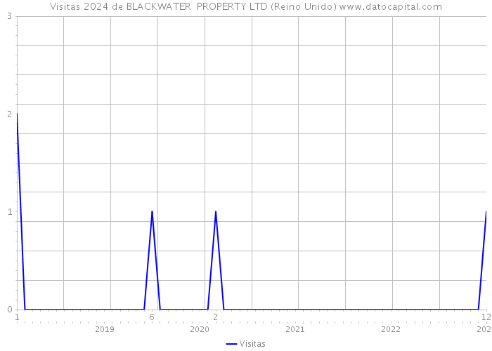 Visitas 2024 de BLACKWATER PROPERTY LTD (Reino Unido) 