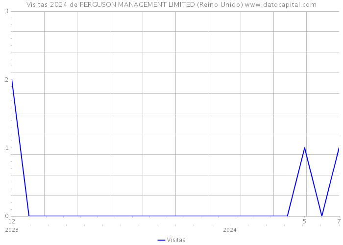 Visitas 2024 de FERGUSON MANAGEMENT LIMITED (Reino Unido) 