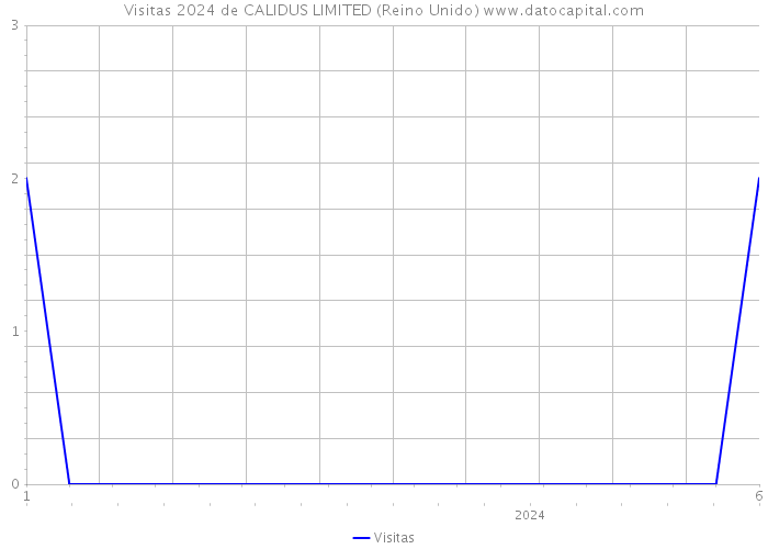 Visitas 2024 de CALIDUS LIMITED (Reino Unido) 