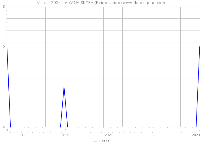 Visitas 2024 de YANA SKYBA (Reino Unido) 