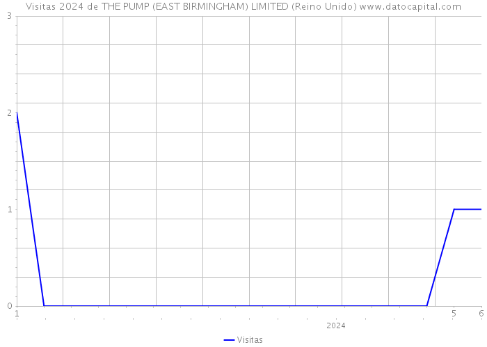 Visitas 2024 de THE PUMP (EAST BIRMINGHAM) LIMITED (Reino Unido) 