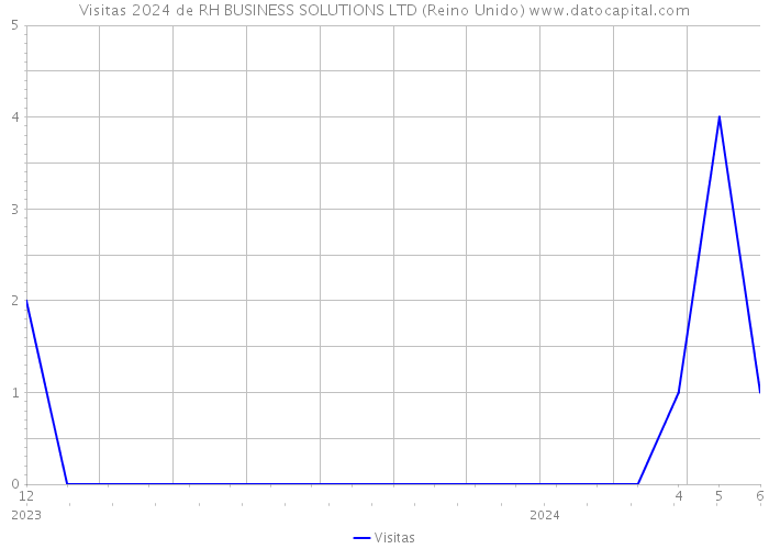 Visitas 2024 de RH BUSINESS SOLUTIONS LTD (Reino Unido) 