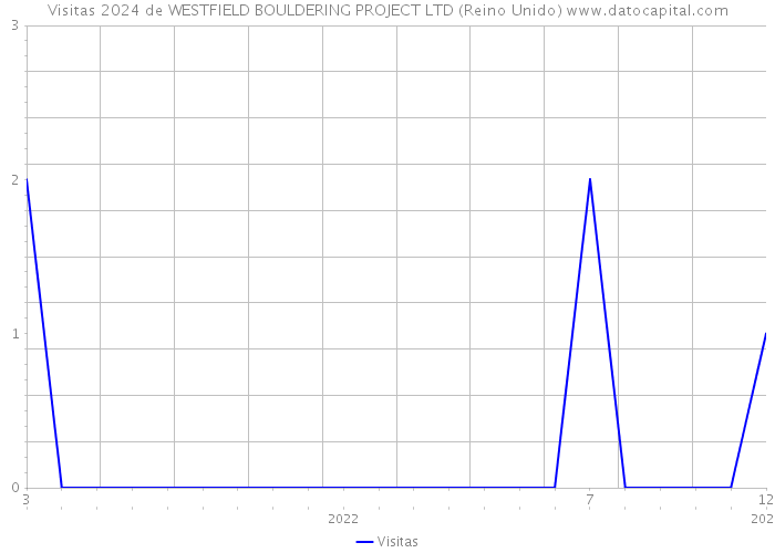 Visitas 2024 de WESTFIELD BOULDERING PROJECT LTD (Reino Unido) 