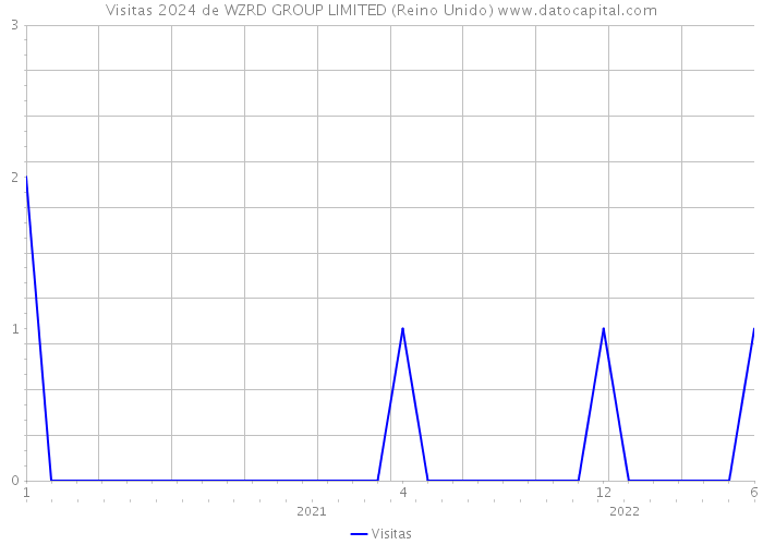 Visitas 2024 de WZRD GROUP LIMITED (Reino Unido) 