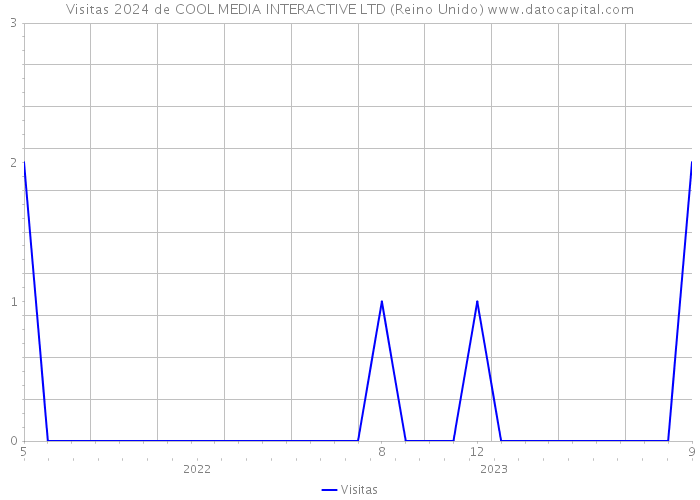 Visitas 2024 de COOL MEDIA INTERACTIVE LTD (Reino Unido) 