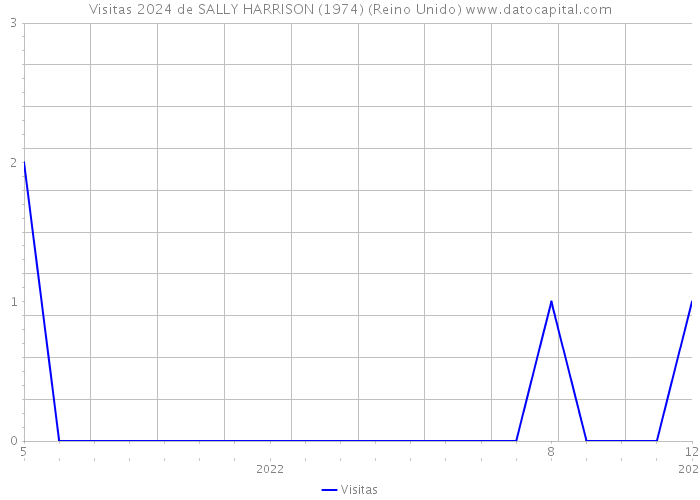 Visitas 2024 de SALLY HARRISON (1974) (Reino Unido) 