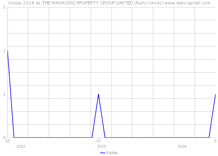 Visitas 2024 de THE MANAGING PROPERTY GROUP LIMITED (Reino Unido) 