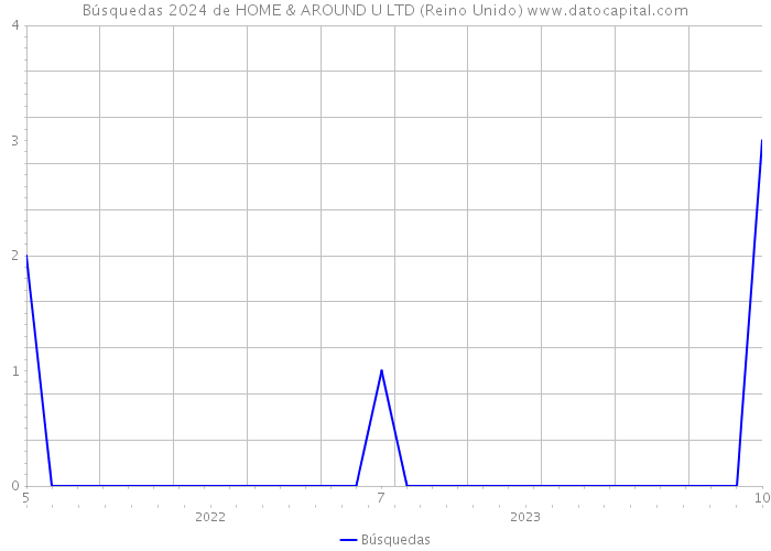 Búsquedas 2024 de HOME & AROUND U LTD (Reino Unido) 