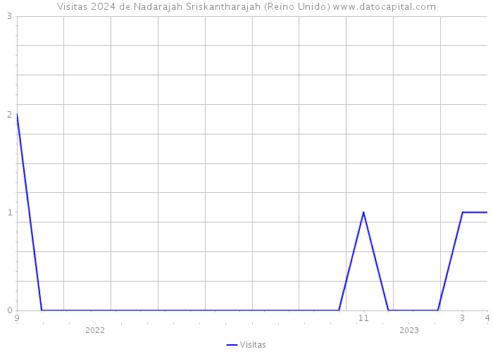 Visitas 2024 de Nadarajah Sriskantharajah (Reino Unido) 