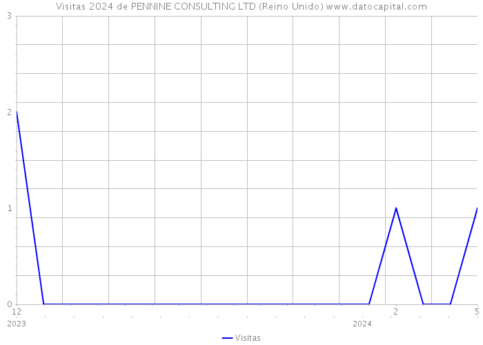 Visitas 2024 de PENNINE CONSULTING LTD (Reino Unido) 