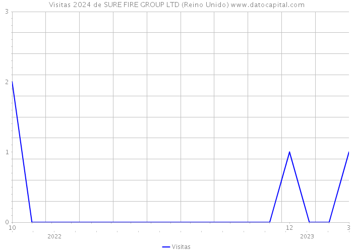 Visitas 2024 de SURE FIRE GROUP LTD (Reino Unido) 