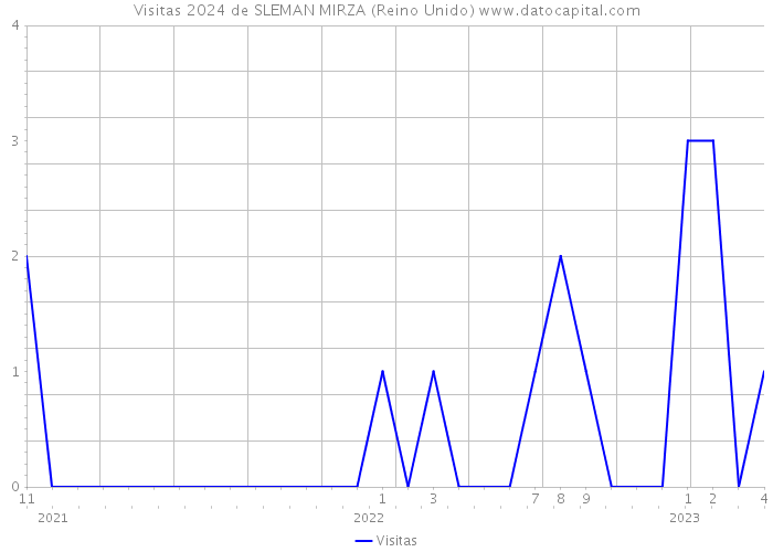 Visitas 2024 de SLEMAN MIRZA (Reino Unido) 