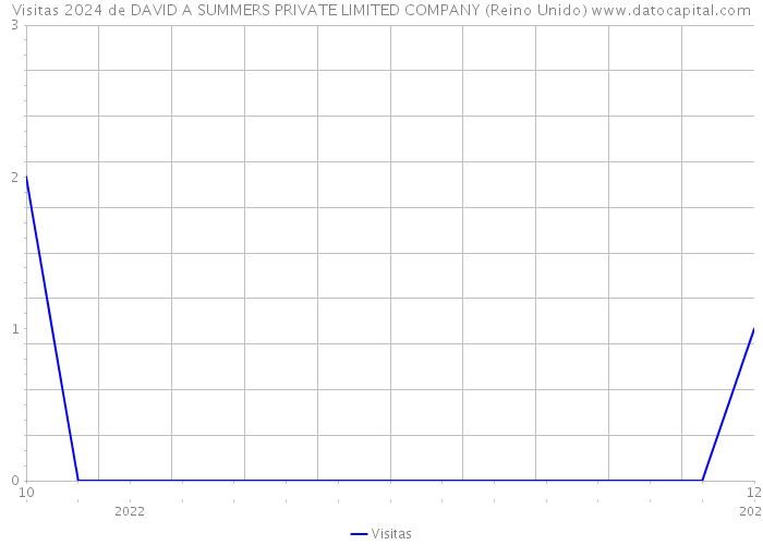 Visitas 2024 de DAVID A SUMMERS PRIVATE LIMITED COMPANY (Reino Unido) 