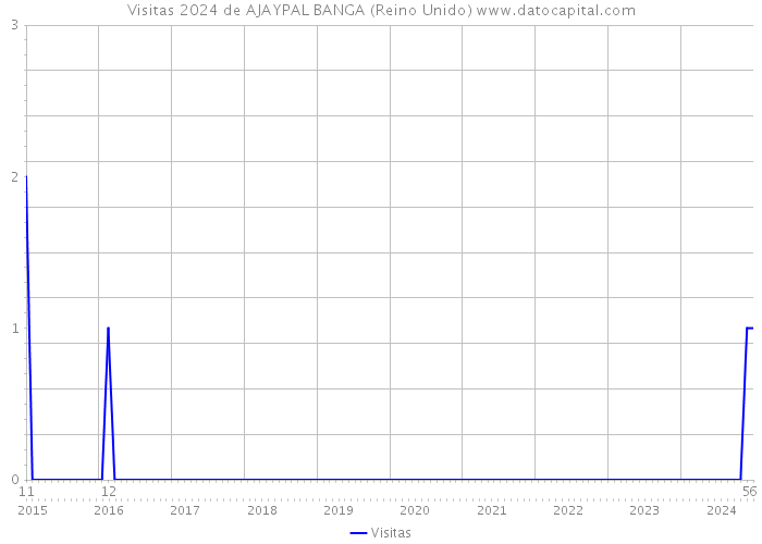 Visitas 2024 de AJAYPAL BANGA (Reino Unido) 