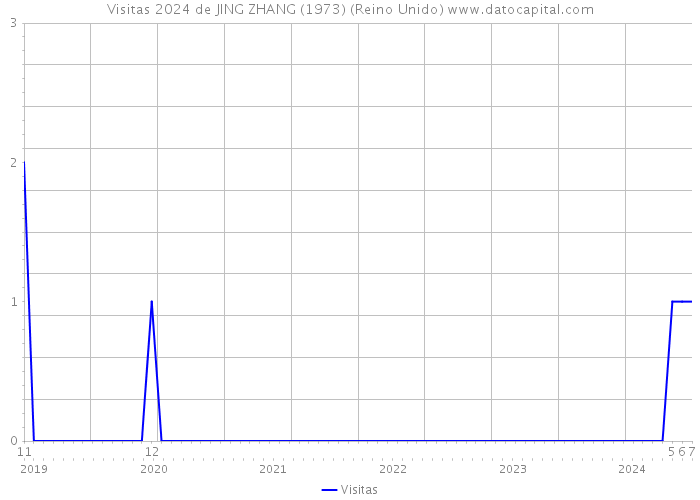 Visitas 2024 de JING ZHANG (1973) (Reino Unido) 