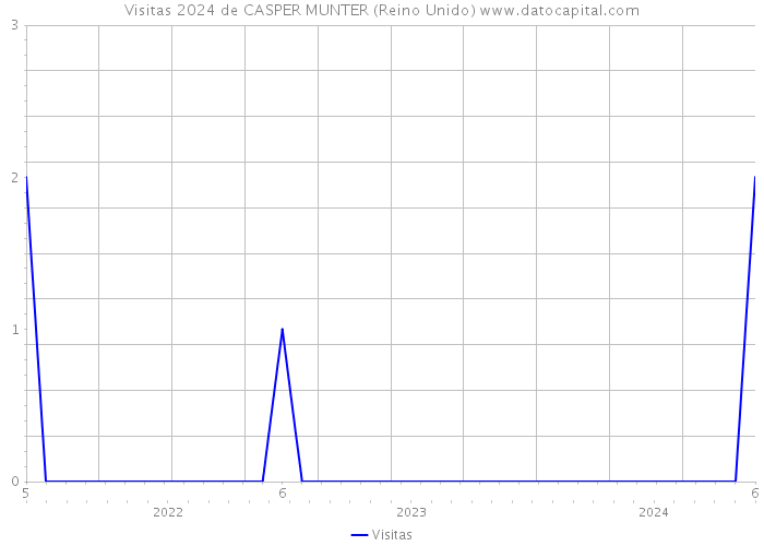 Visitas 2024 de CASPER MUNTER (Reino Unido) 