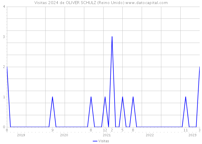 Visitas 2024 de OLIVER SCHULZ (Reino Unido) 