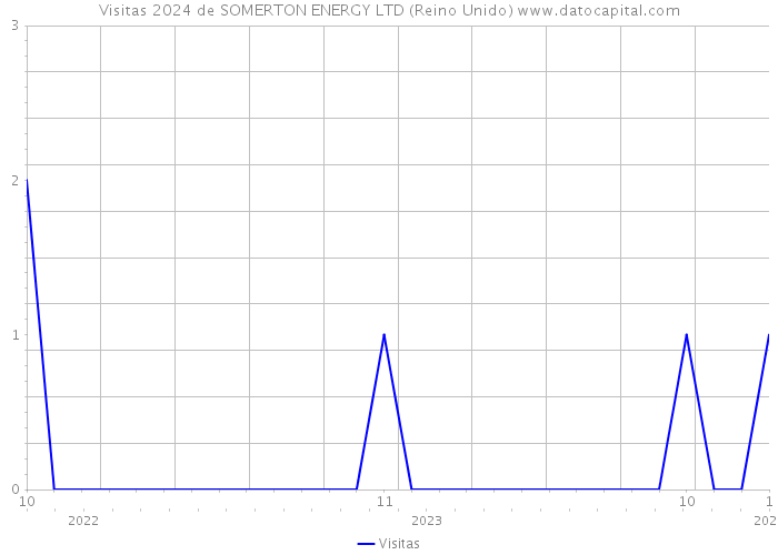 Visitas 2024 de SOMERTON ENERGY LTD (Reino Unido) 