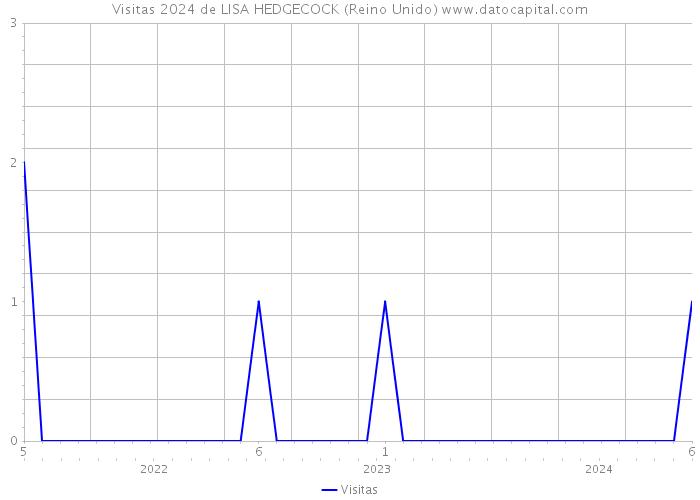 Visitas 2024 de LISA HEDGECOCK (Reino Unido) 